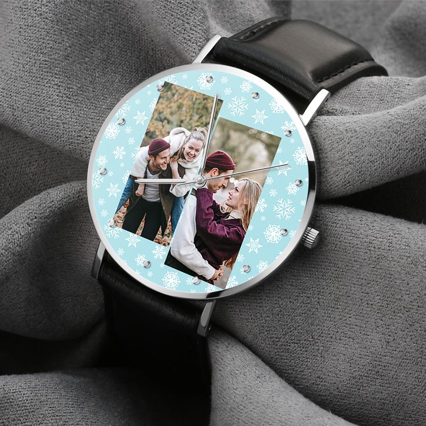 Personalized Photo Clock Personalized Collage Photo Clock For Girlfriend