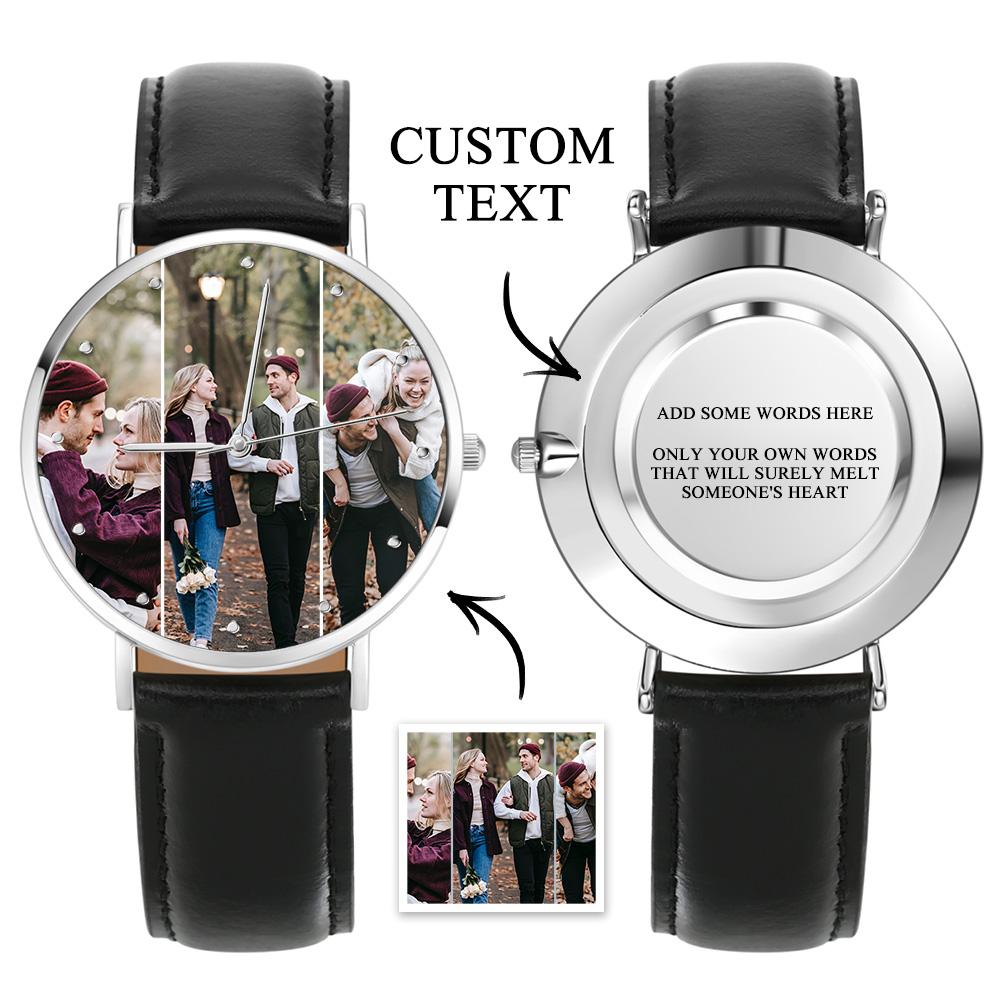 Personalized Photo Clock Personalized Collage Photo Clock Gift For Him/Her