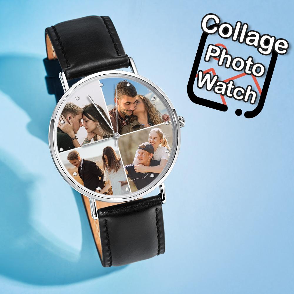 Clock With Personalized Photo Clock With Personalized Photo Gift For Father