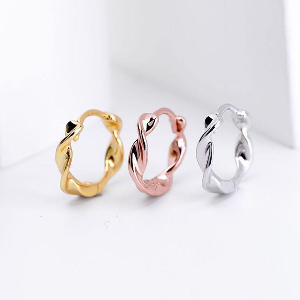 Irregular Earrings Silver