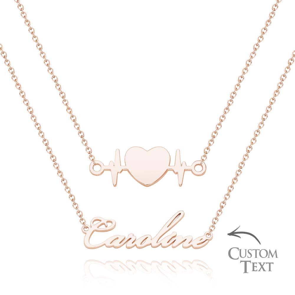 Custom Name Necklace Various Options Necklace Custom Initial Necklace Letter Name Necklace Gift for Her