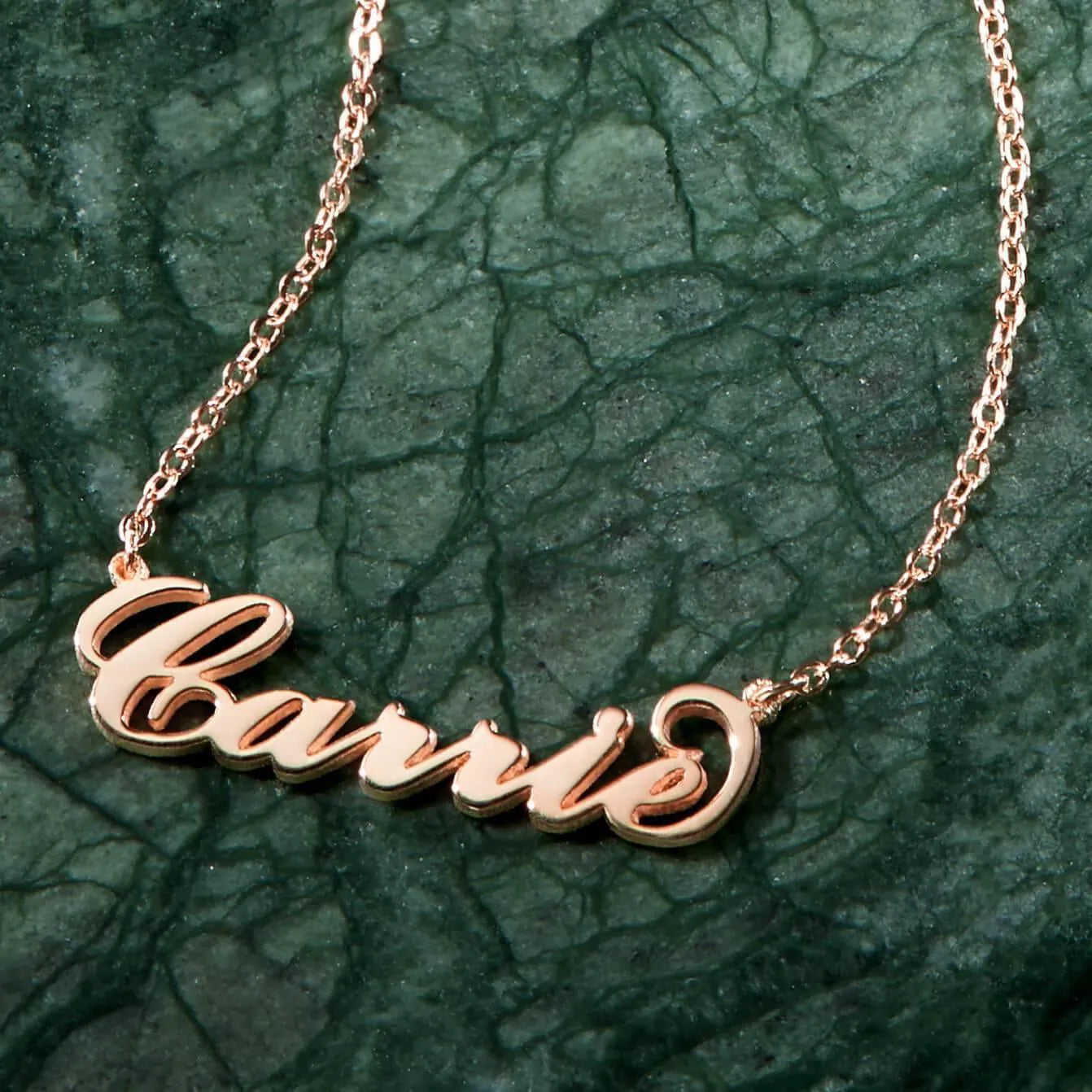 Custom Name Necklace with Real Rose Bear Gift box Rose Shaped Necklace Gift Box Jewellery Gift Box