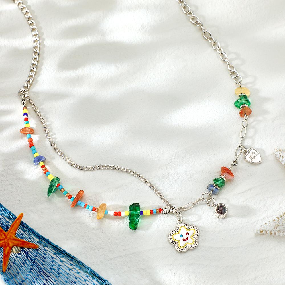 Custom Projection Necklace Hot Girl Summer Gift
