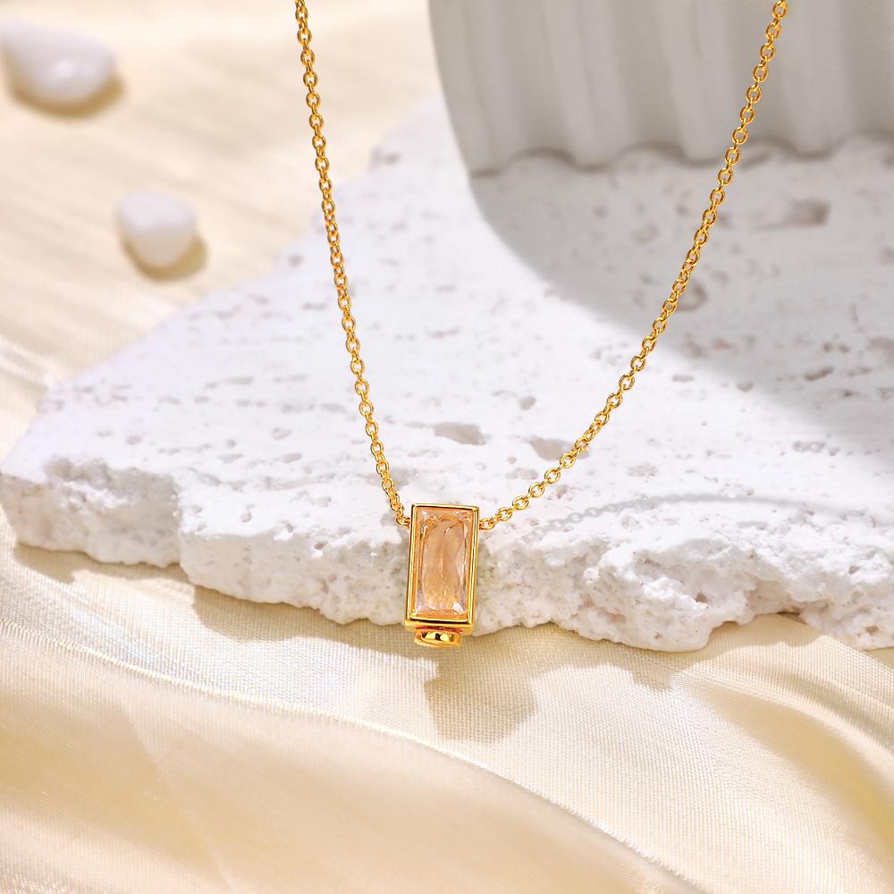 Engravable Urn Ashes Necklace Mini Cube Pendant Memorial Jewelry