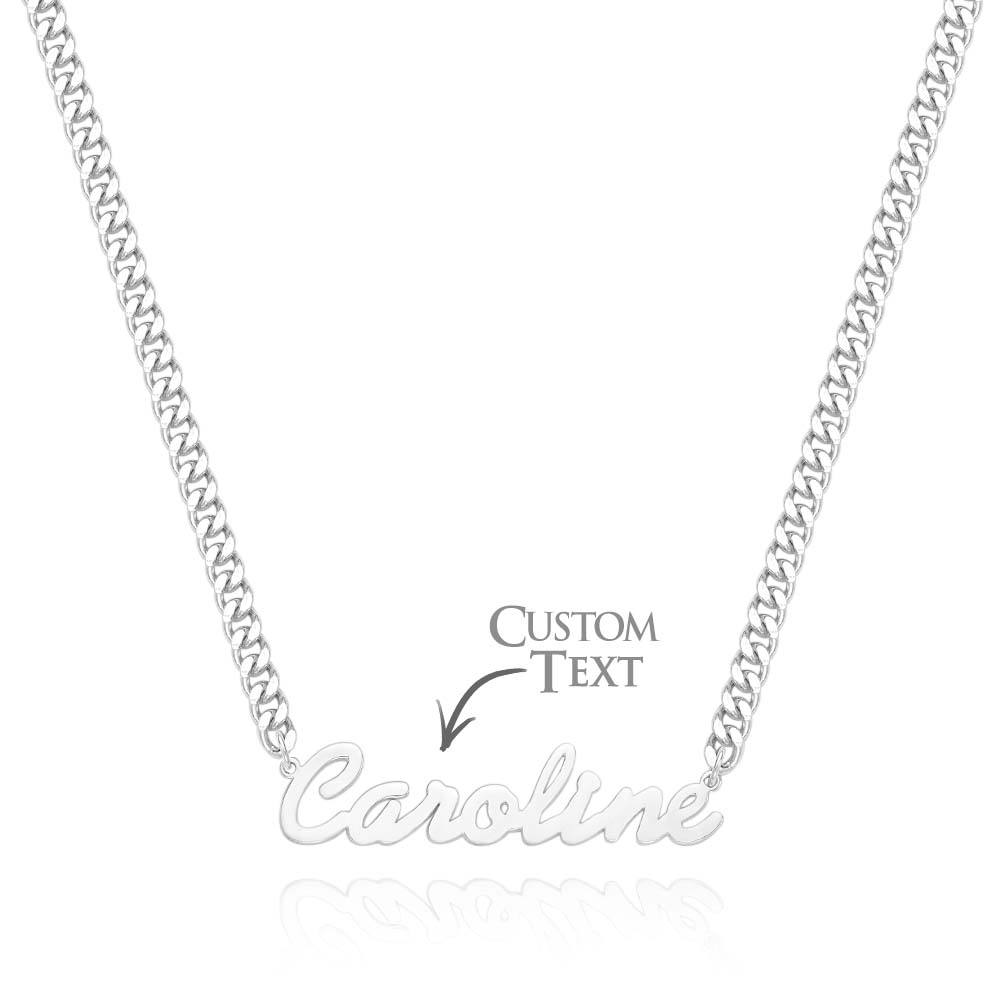Custom Name Necklace Various Options Necklace Custom Initial Necklace Letter Name Necklace Gift for Her