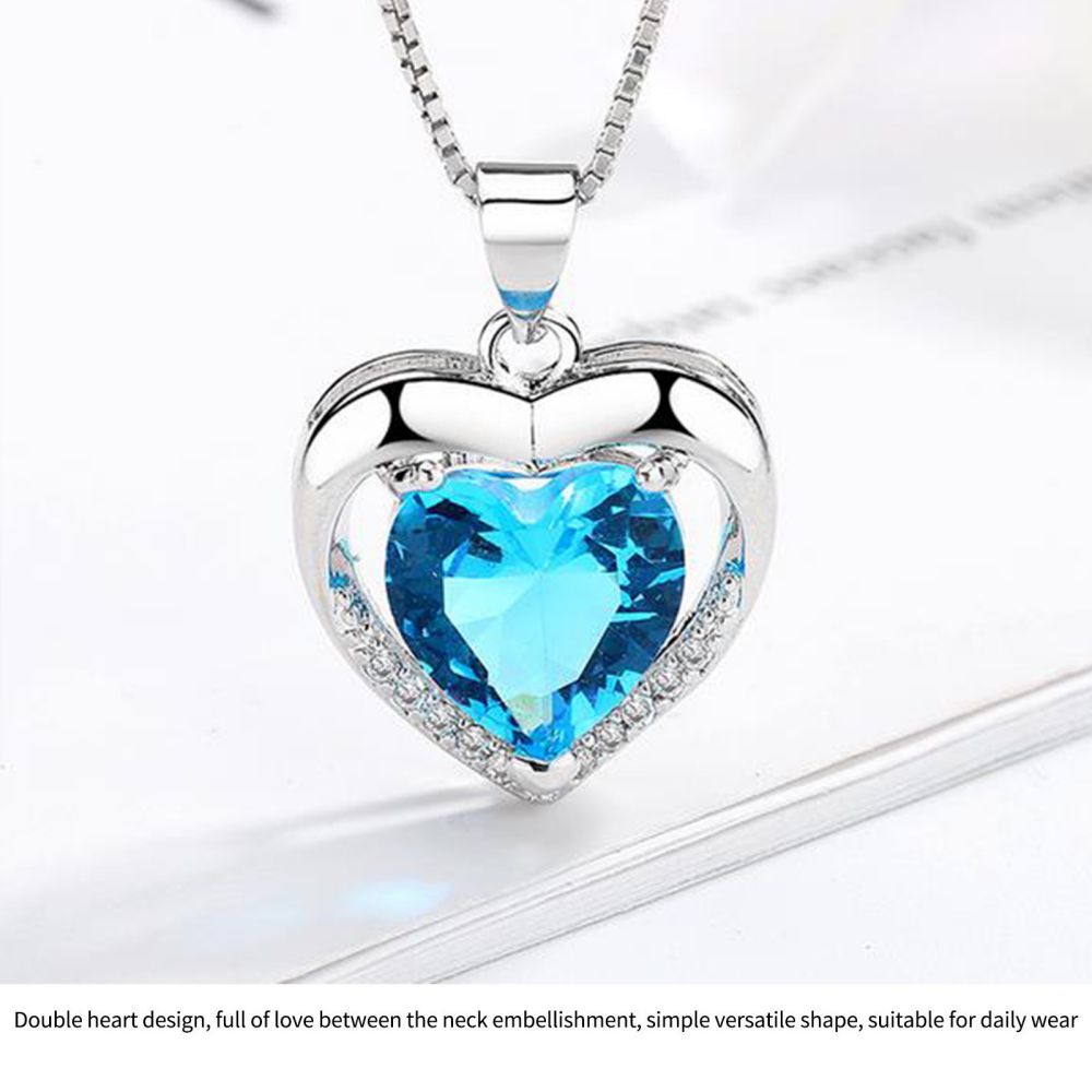 Rose Gift box With Heart Necklace Rose Shaped Necklace Gift Box Jewellery Gift Box Gifts for Her
