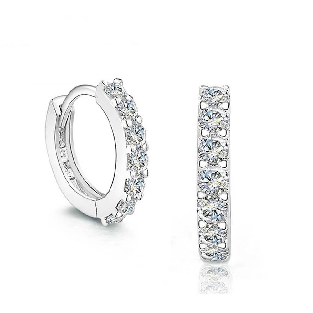 Circle Earrings Silver