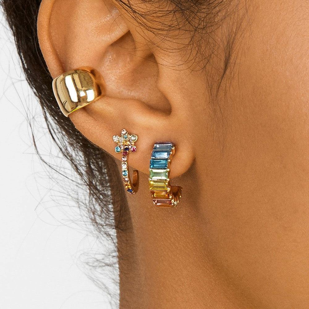 Colorful Earrings Alloy