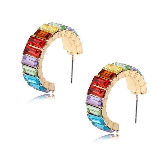 Colorful Earrings Alloy