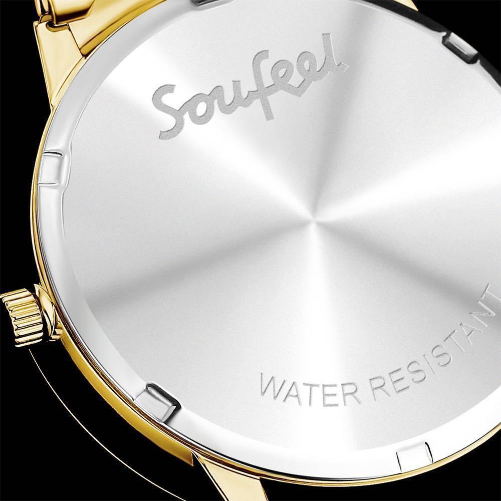 Luxury Elegant Mechanical Watches White Dial - Men's