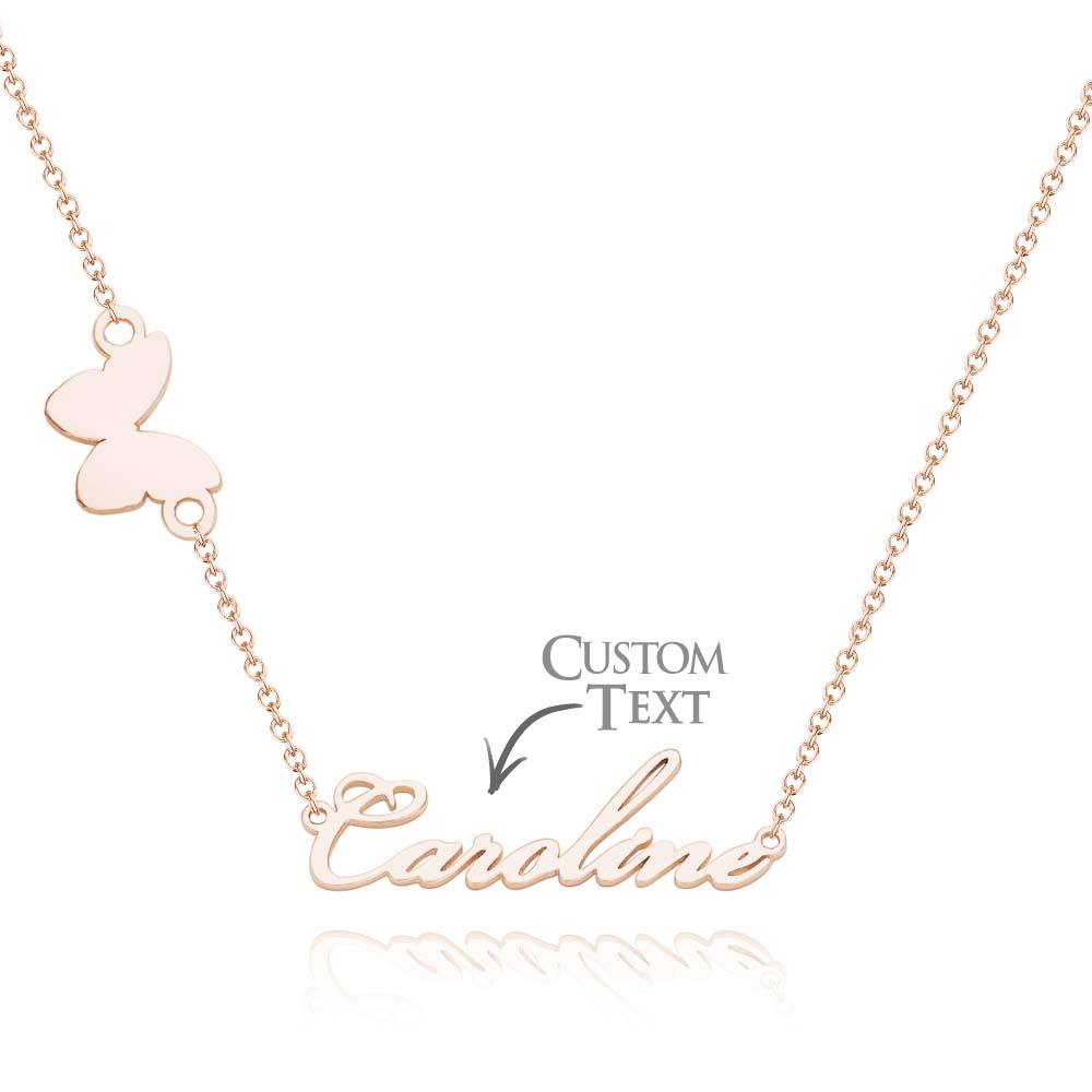 Custom Name Necklace Various Options Necklace Custom Initial Necklace Letter Name Necklace Gift for Her