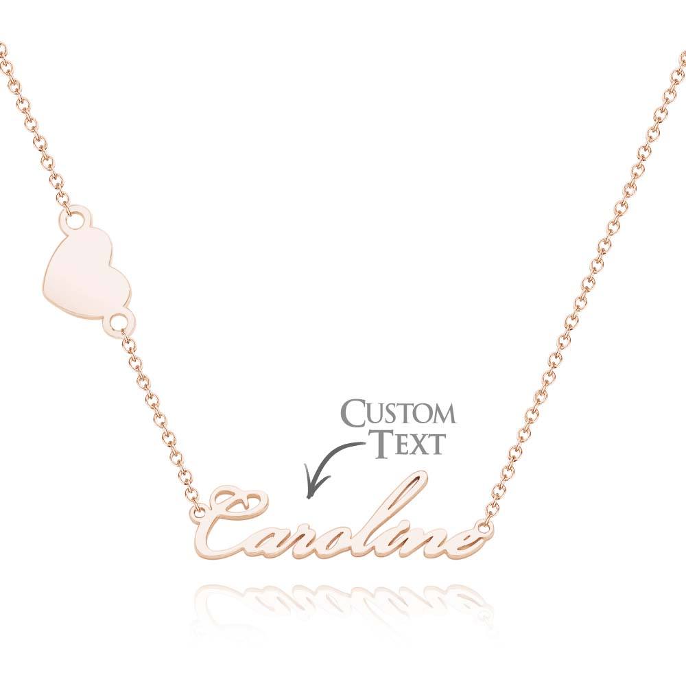 Custom Name Necklace Various Options Necklace Custom Initial Necklace Letter Name Necklace Gift for Her