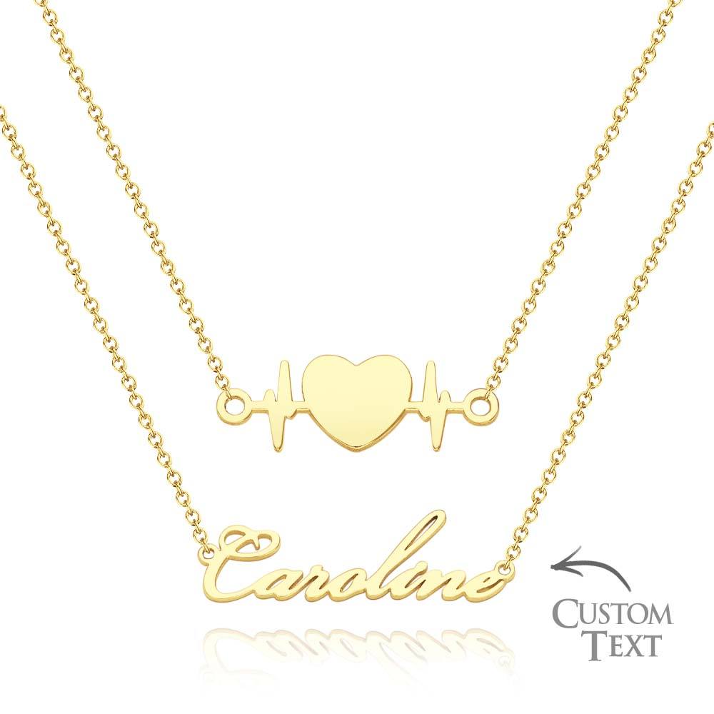 Custom Name Necklace Various Options Necklace Custom Initial Necklace Letter Name Necklace Gift for Her