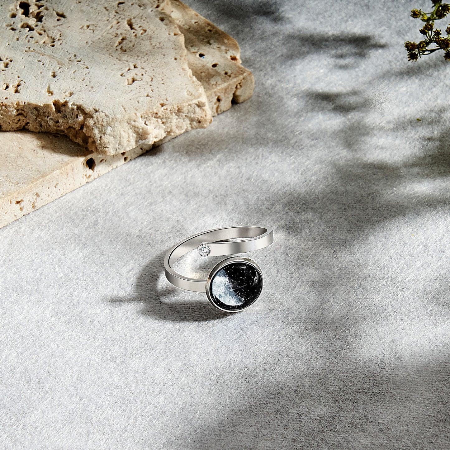 Custom Moon Phase Ring Luminous Ring Gift for Her