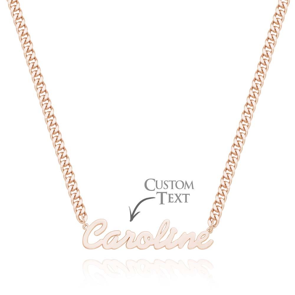 Custom Name Necklace Various Options Necklace Custom Initial Necklace Letter Name Necklace Gift for Her