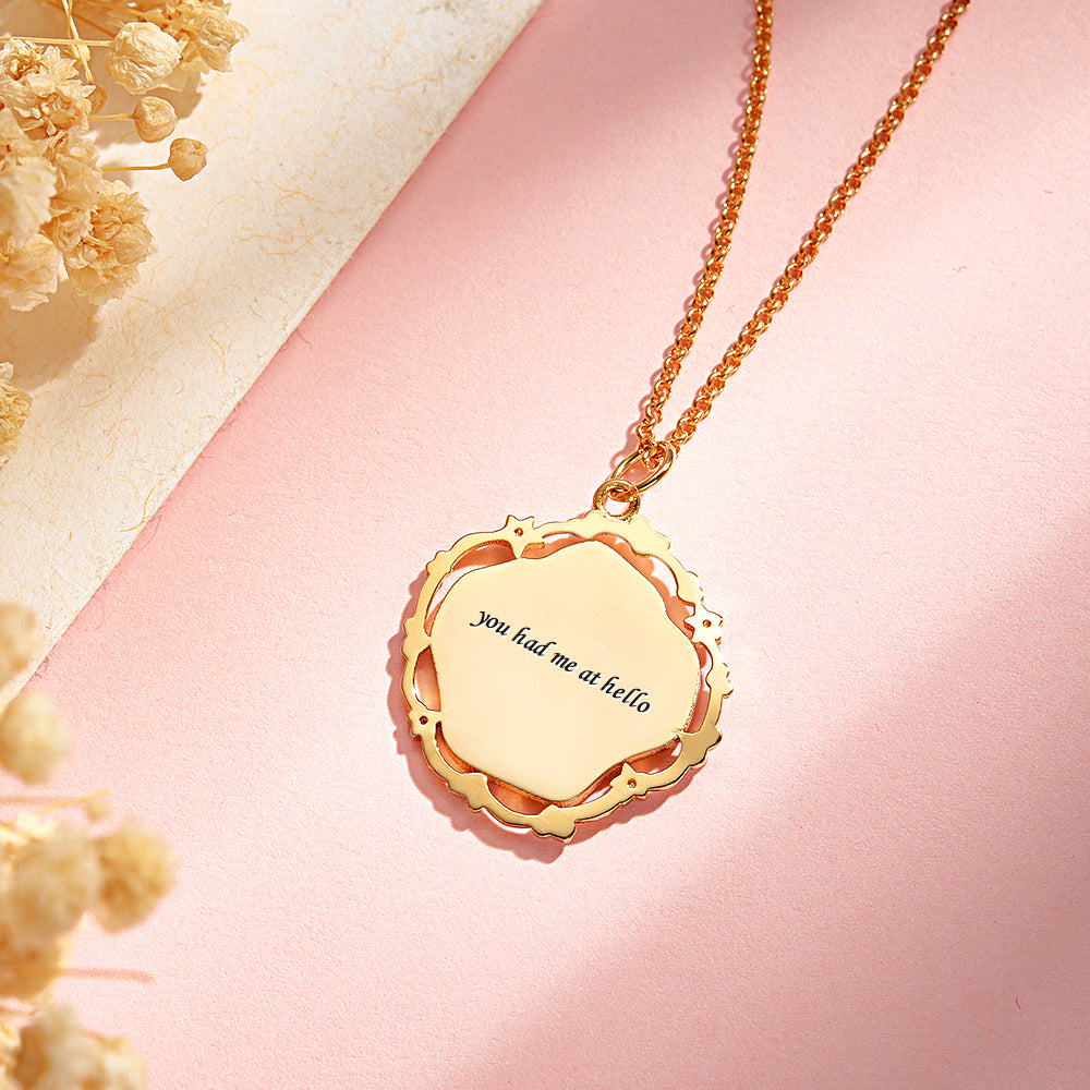 Personalized Calendar Necklace Creative Memorial Love Gift