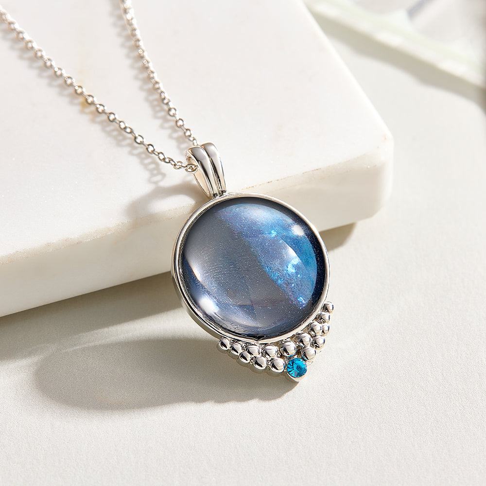 Custom Classic Birthstone Necklace Gift For Her
