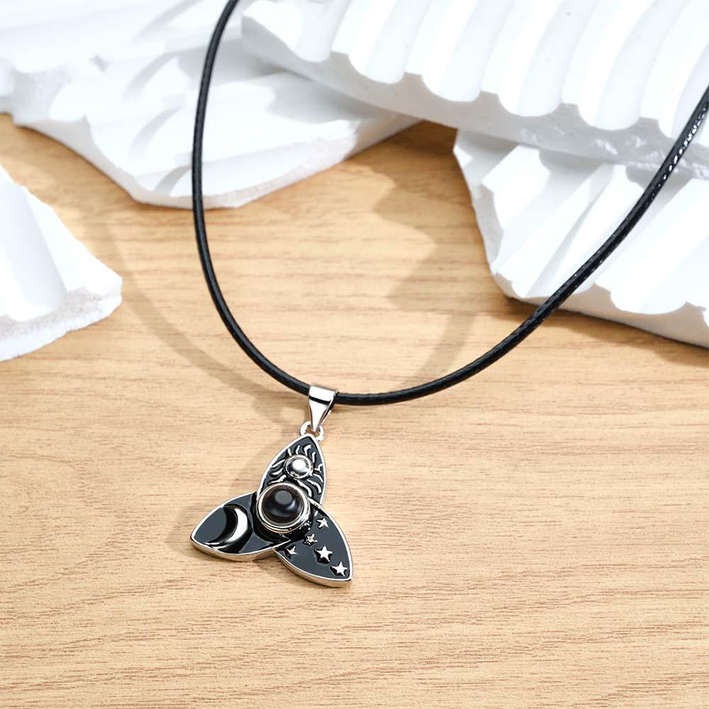 Custom Projection Necklace Retro Fashion Gift for Men