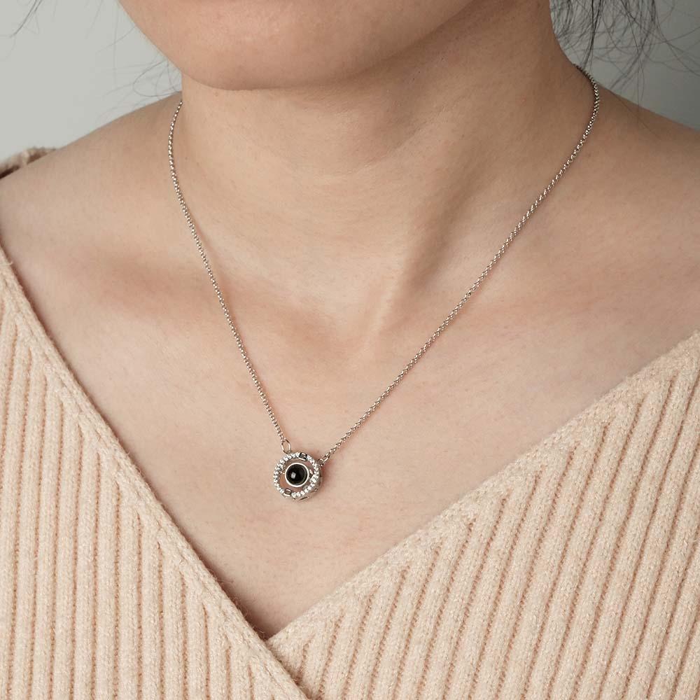 Custom Projection Necklace Classic Style Fashion Gift for Her