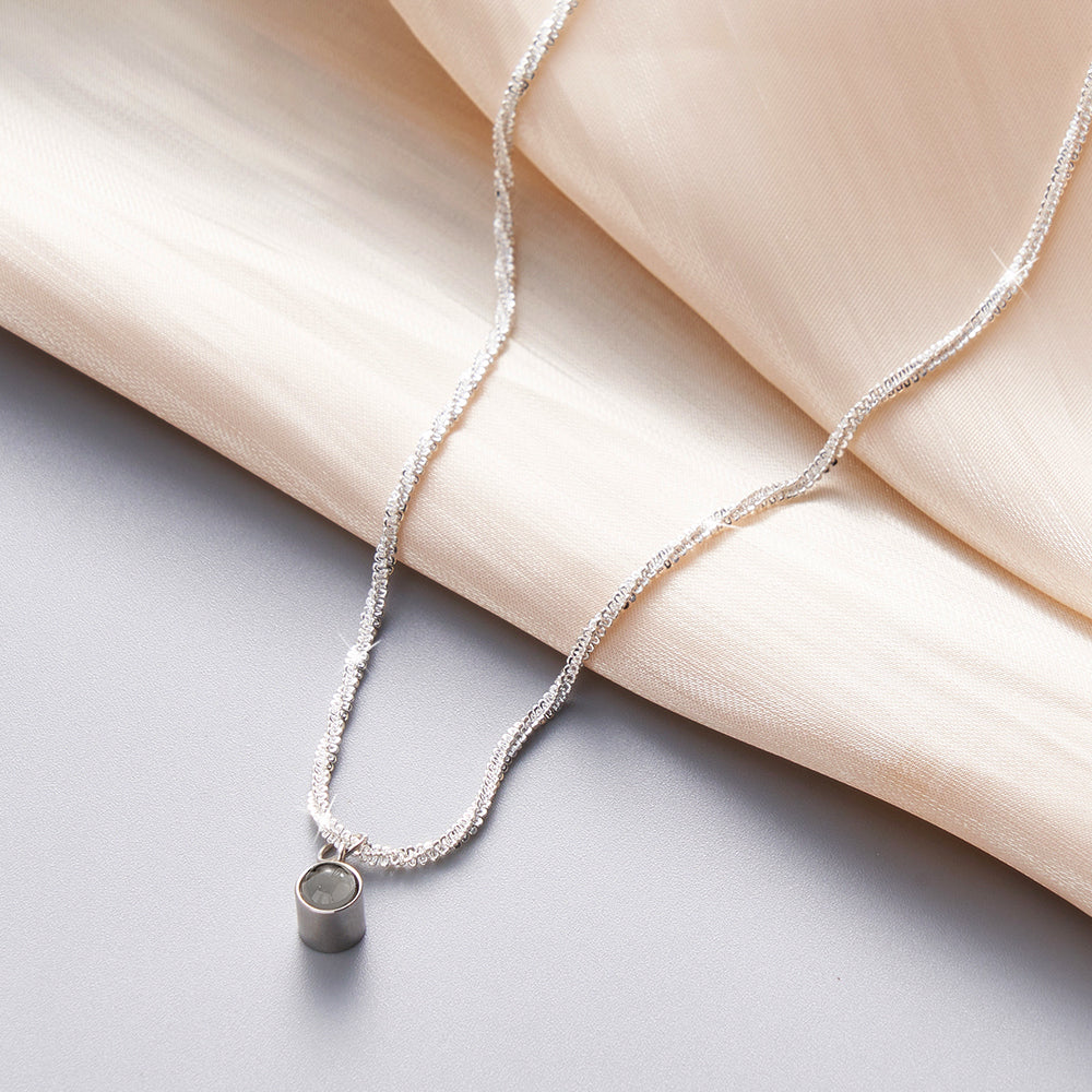 Custom Projection Necklace Fashion Cauliflower Chain Girl Gift