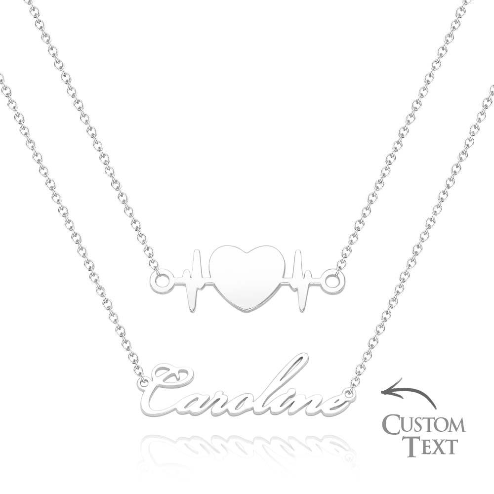 Custom Name Necklace Various Options Necklace Custom Initial Necklace Letter Name Necklace Gift for Her