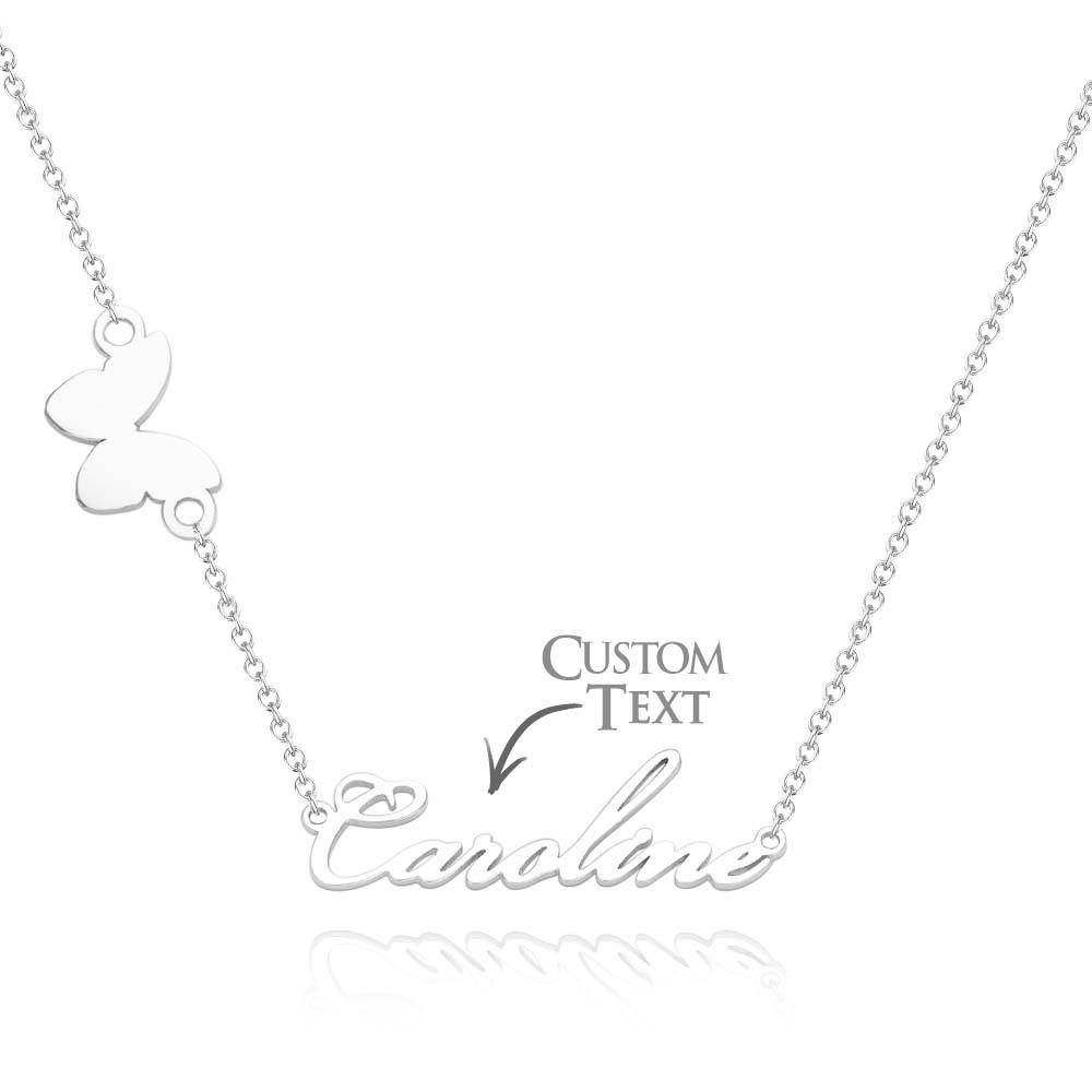 Custom Name Necklace Various Options Necklace Custom Initial Necklace Letter Name Necklace Gift for Her