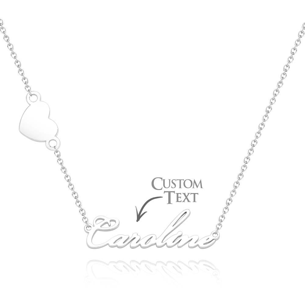 Custom Name Necklace Various Options Necklace Custom Initial Necklace Letter Name Necklace Gift for Her