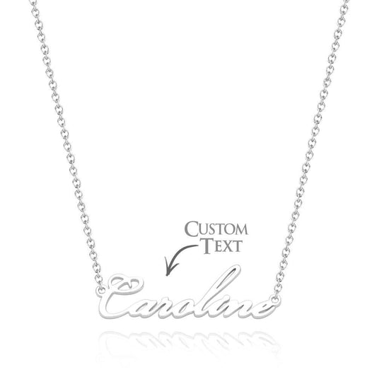 Custom Name Necklace Various Options Necklace Custom Initial Necklace Letter Name Necklace Gift for Her