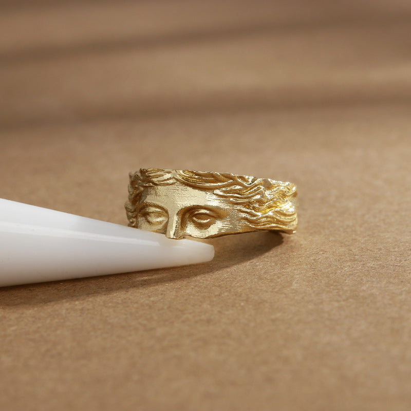 Venus Half Face Ring Gift