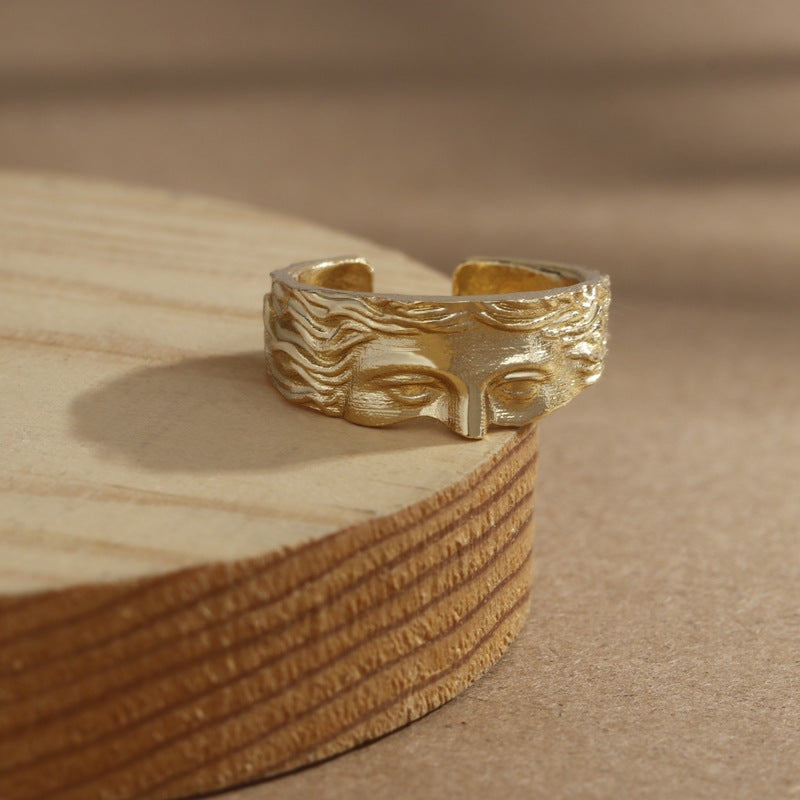 Venus Half Face Ring Gift