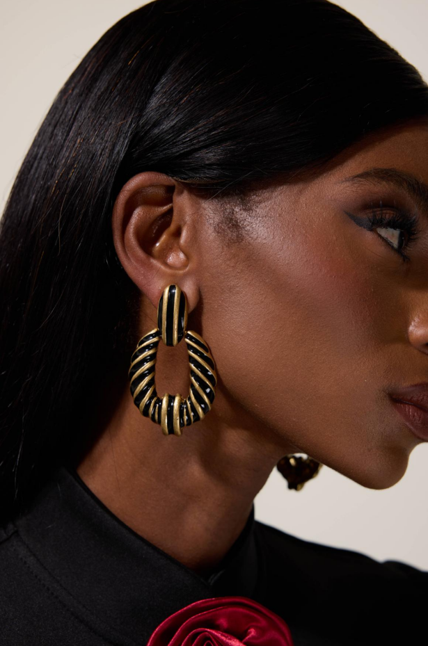 18K Gold Plated Hoop 02